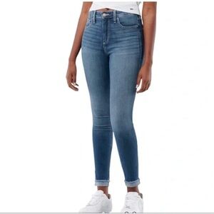 Hollister Women's Blue Skinny Jeans